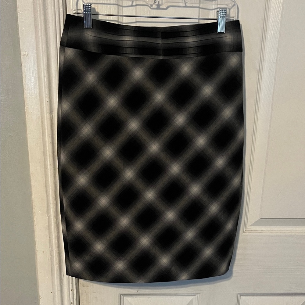 Vintage NWT The Limited Black and Gray Pencil Skirt